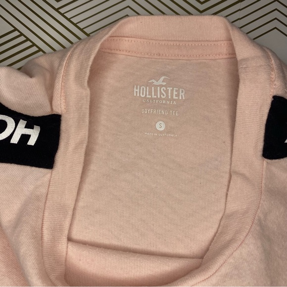 Hollister Pink Boyfriend Tee - Picture 6 of 7